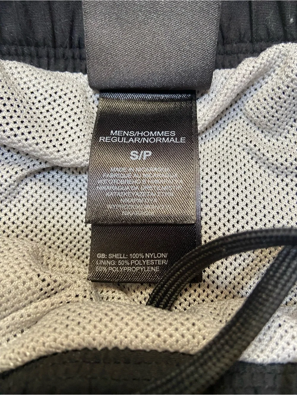 Men’s north face  black shorts